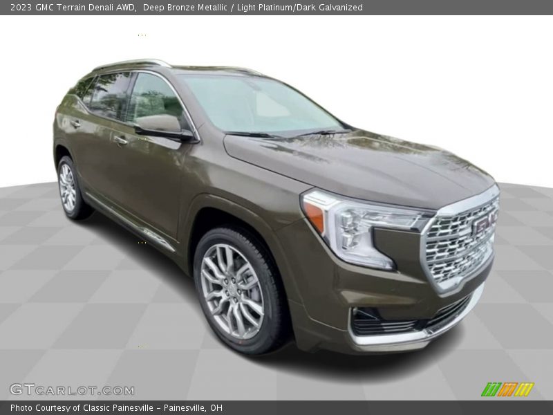 Deep Bronze Metallic / Light Platinum/Dark Galvanized 2023 GMC Terrain Denali AWD