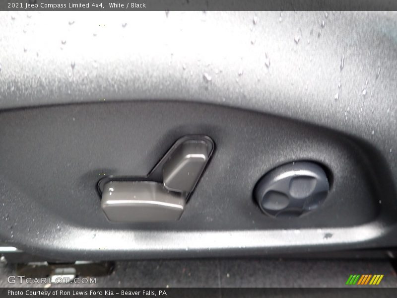 White / Black 2021 Jeep Compass Limited 4x4
