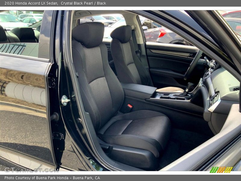 Crystal Black Pearl / Black 2020 Honda Accord LX Sedan