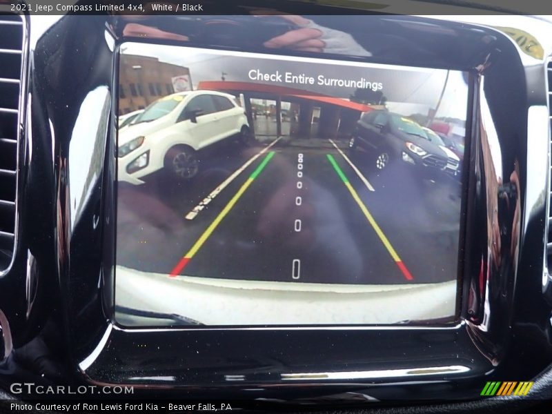 White / Black 2021 Jeep Compass Limited 4x4
