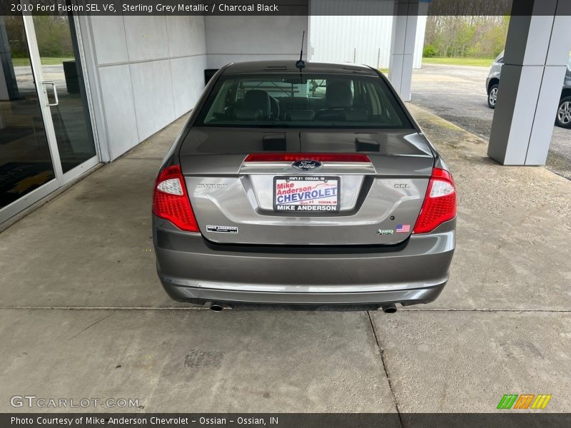 Sterling Grey Metallic / Charcoal Black 2010 Ford Fusion SEL V6