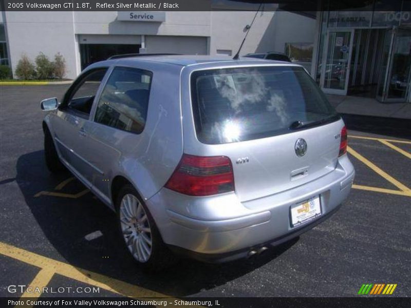 Reflex Silver Metallic / Black 2005 Volkswagen GTI 1.8T