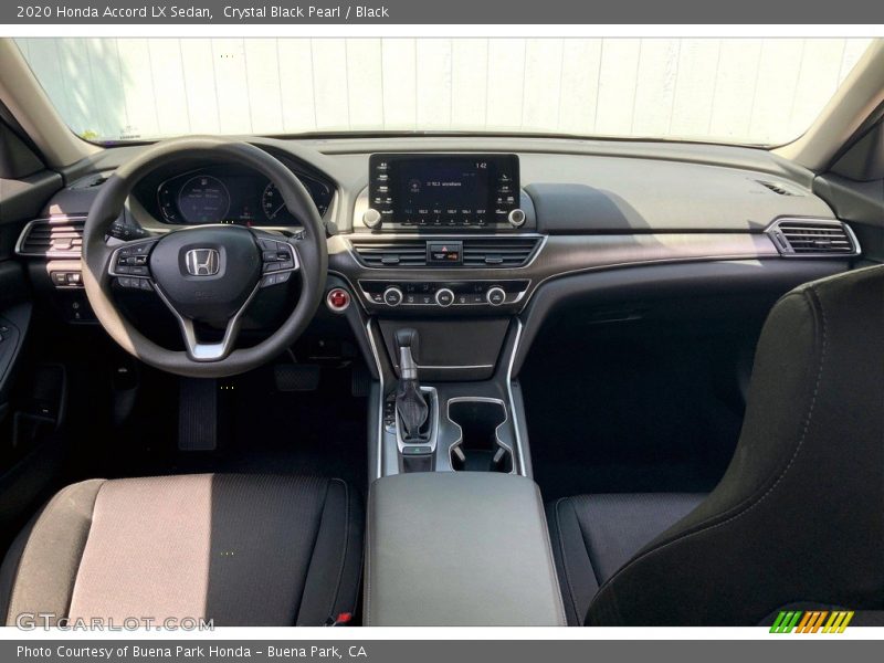 Dashboard of 2020 Accord LX Sedan