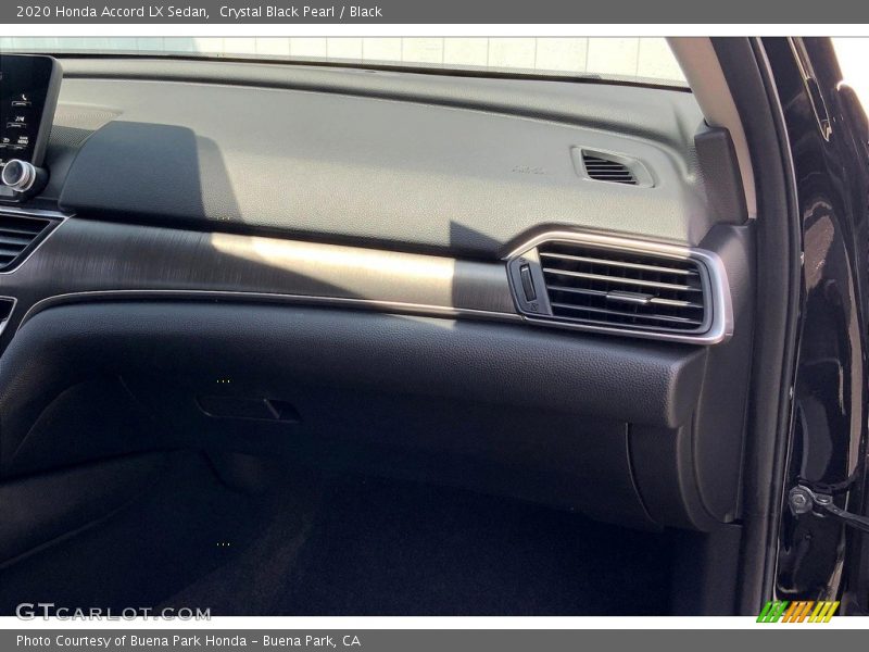 Crystal Black Pearl / Black 2020 Honda Accord LX Sedan