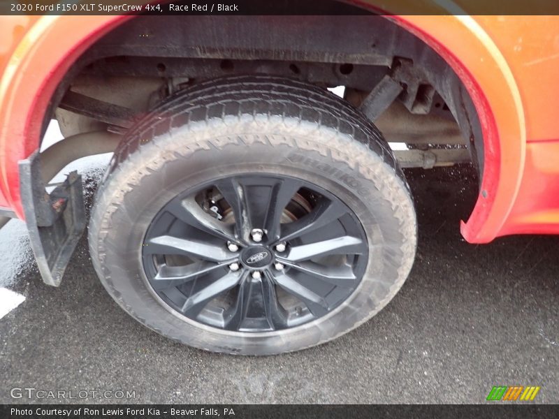 Race Red / Black 2020 Ford F150 XLT SuperCrew 4x4