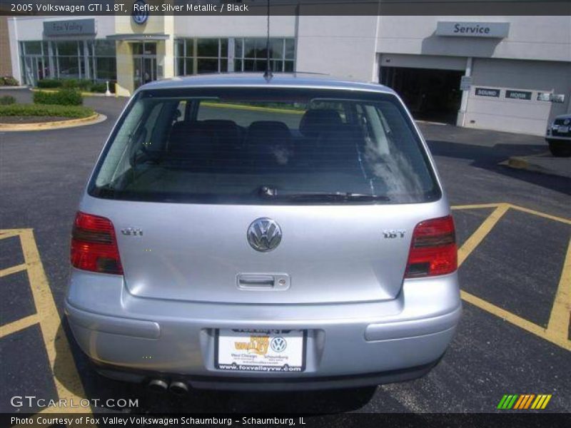 Reflex Silver Metallic / Black 2005 Volkswagen GTI 1.8T