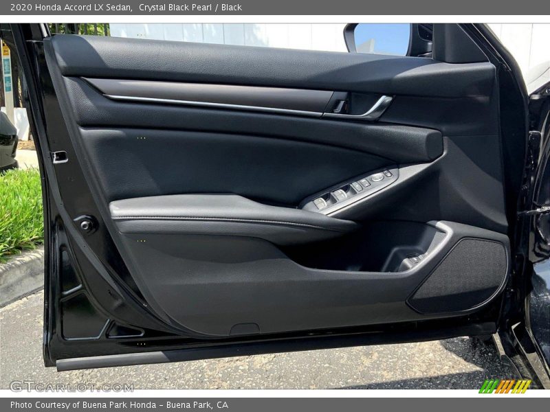 Door Panel of 2020 Accord LX Sedan