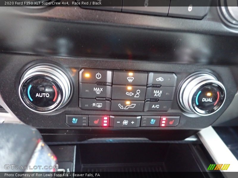 Race Red / Black 2020 Ford F150 XLT SuperCrew 4x4