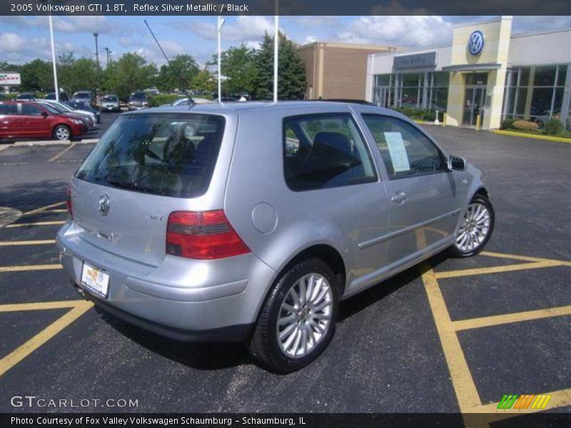 Reflex Silver Metallic / Black 2005 Volkswagen GTI 1.8T