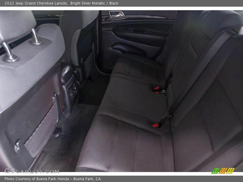 Bright Silver Metallic / Black 2012 Jeep Grand Cherokee Laredo