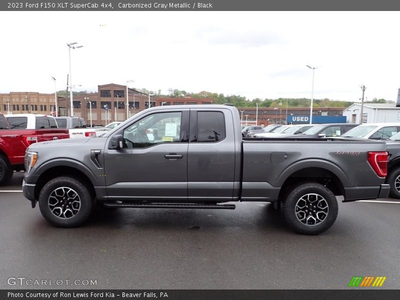  2023 F150 XLT SuperCab 4x4 Carbonized Gray Metallic