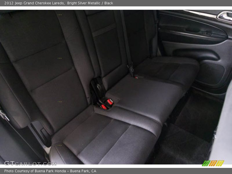 Bright Silver Metallic / Black 2012 Jeep Grand Cherokee Laredo