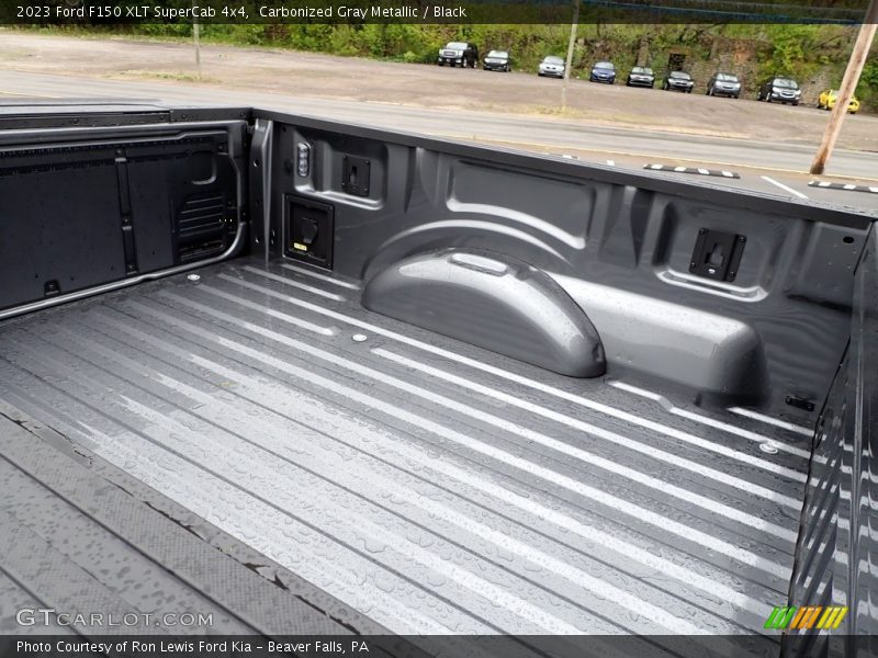 Carbonized Gray Metallic / Black 2023 Ford F150 XLT SuperCab 4x4