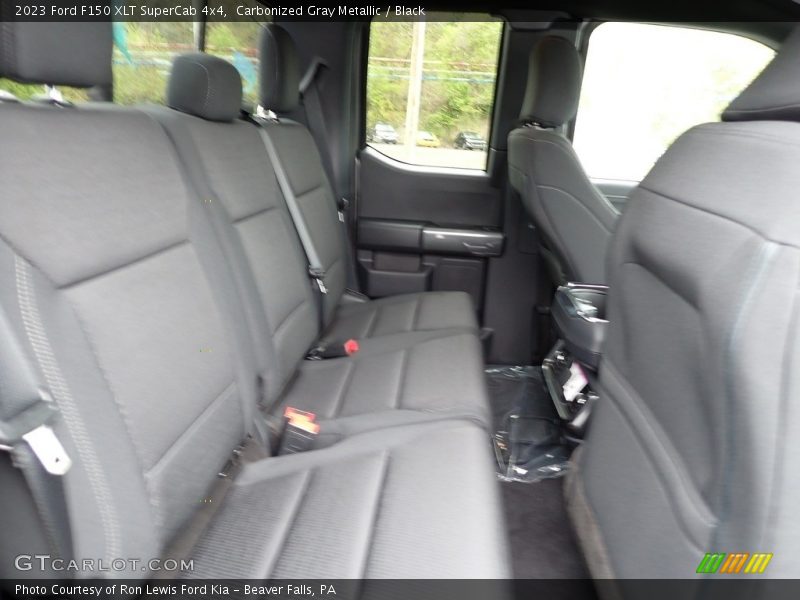 Carbonized Gray Metallic / Black 2023 Ford F150 XLT SuperCab 4x4