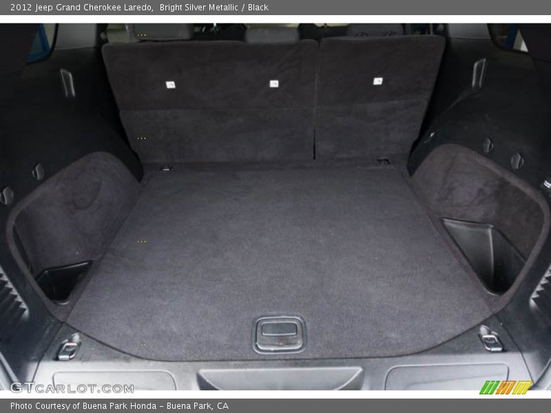 Bright Silver Metallic / Black 2012 Jeep Grand Cherokee Laredo