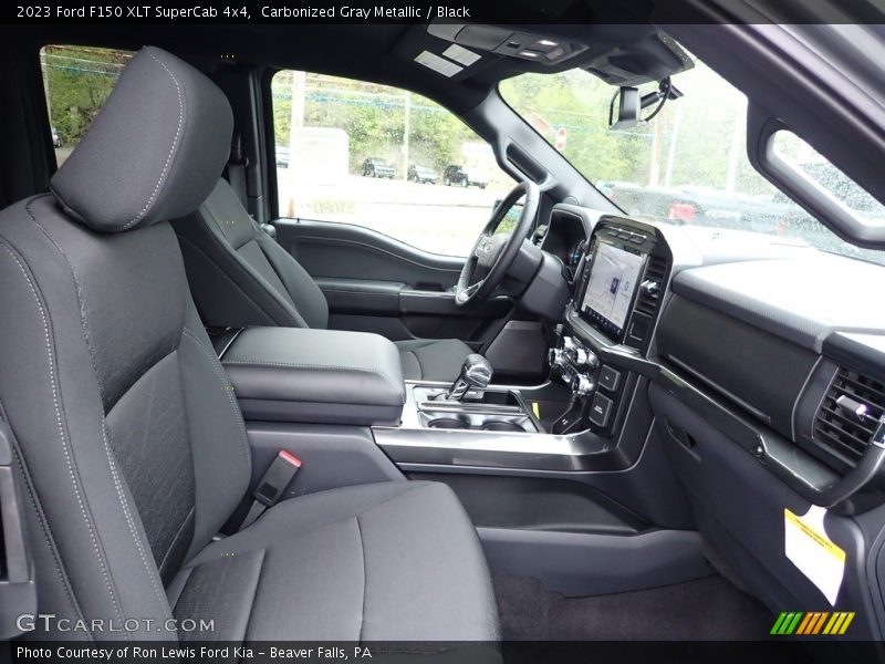 Front Seat of 2023 F150 XLT SuperCab 4x4