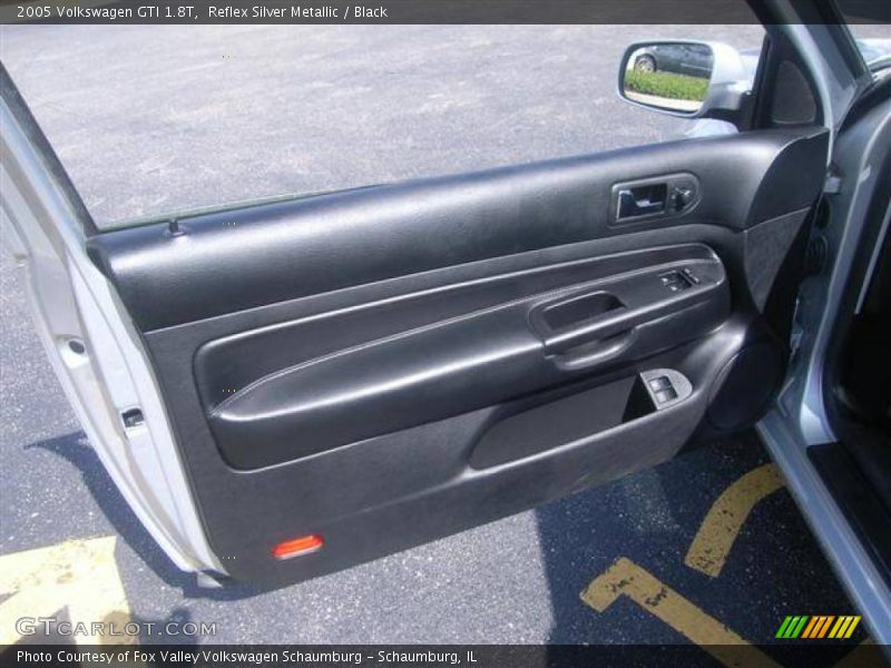 Reflex Silver Metallic / Black 2005 Volkswagen GTI 1.8T