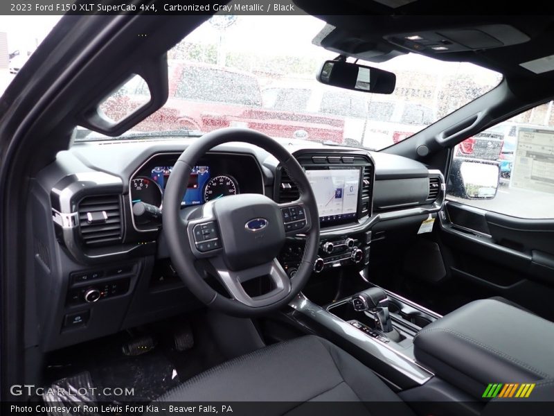 Front Seat of 2023 F150 XLT SuperCab 4x4