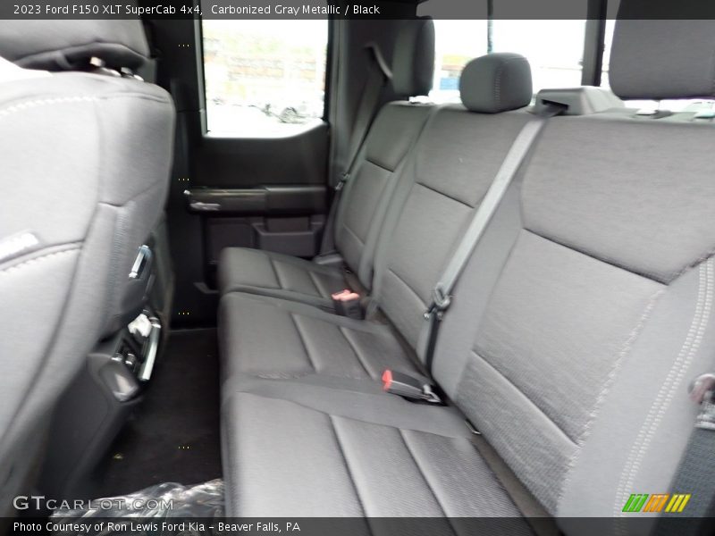 Rear Seat of 2023 F150 XLT SuperCab 4x4
