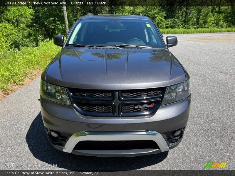Granite Pearl / Black 2019 Dodge Journey Crossroad AWD