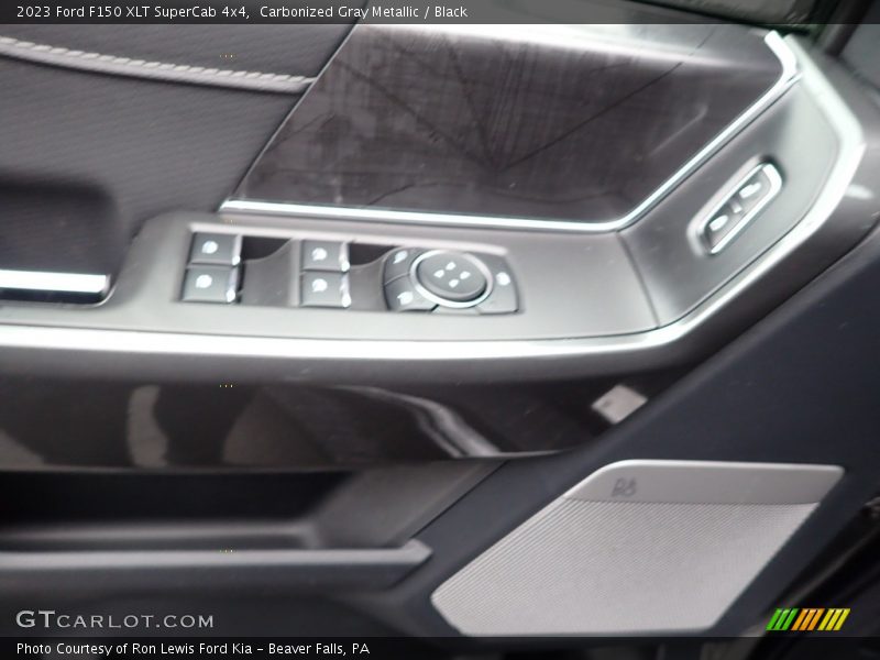 Carbonized Gray Metallic / Black 2023 Ford F150 XLT SuperCab 4x4