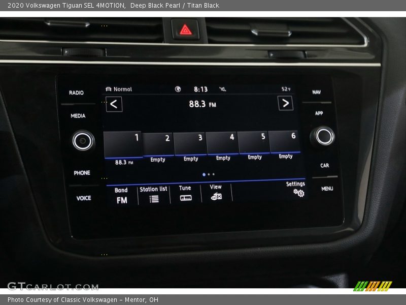 Deep Black Pearl / Titan Black 2020 Volkswagen Tiguan SEL 4MOTION