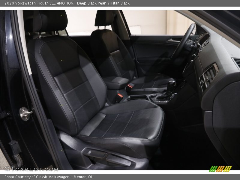 Deep Black Pearl / Titan Black 2020 Volkswagen Tiguan SEL 4MOTION
