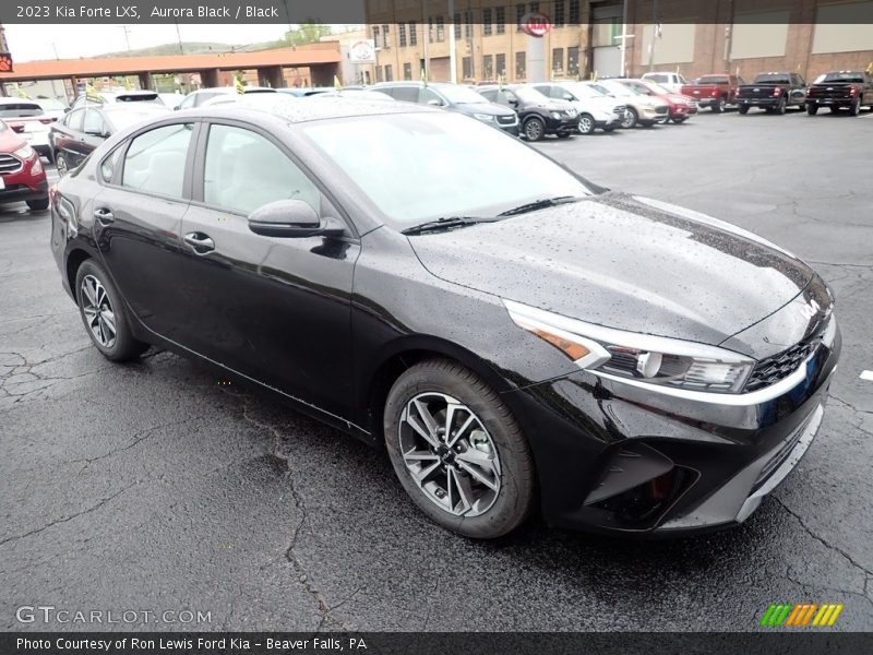 Aurora Black / Black 2023 Kia Forte LXS
