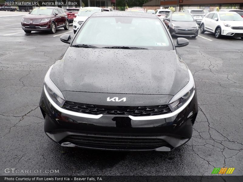 Aurora Black / Black 2023 Kia Forte LXS