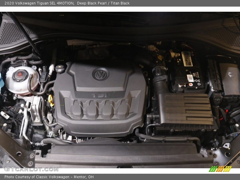 Deep Black Pearl / Titan Black 2020 Volkswagen Tiguan SEL 4MOTION