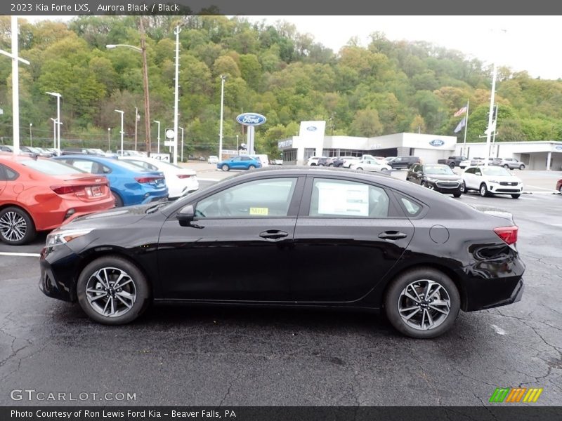 Aurora Black / Black 2023 Kia Forte LXS