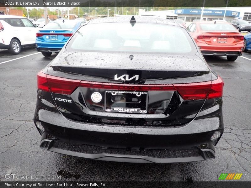 Aurora Black / Black 2023 Kia Forte LXS