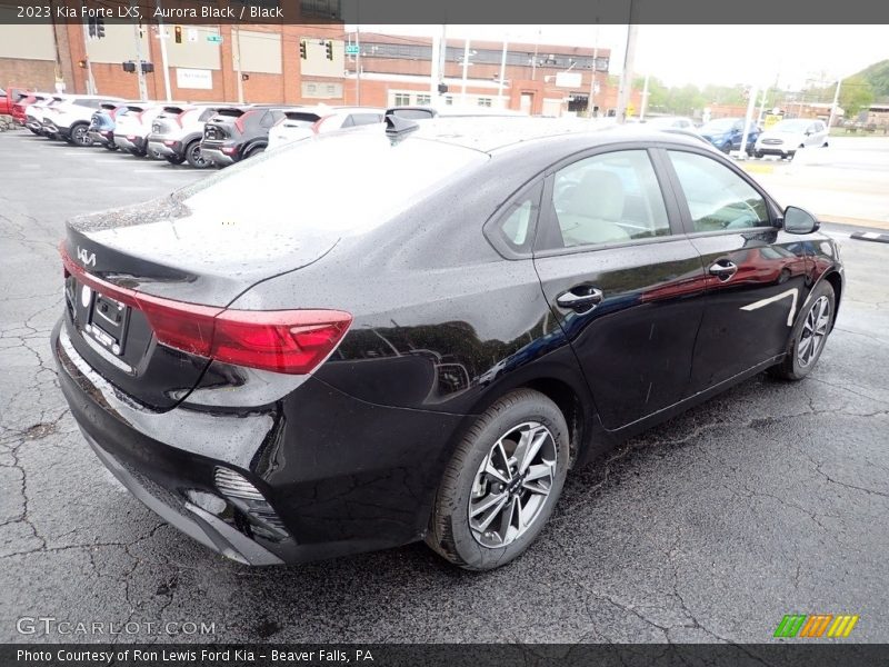 Aurora Black / Black 2023 Kia Forte LXS