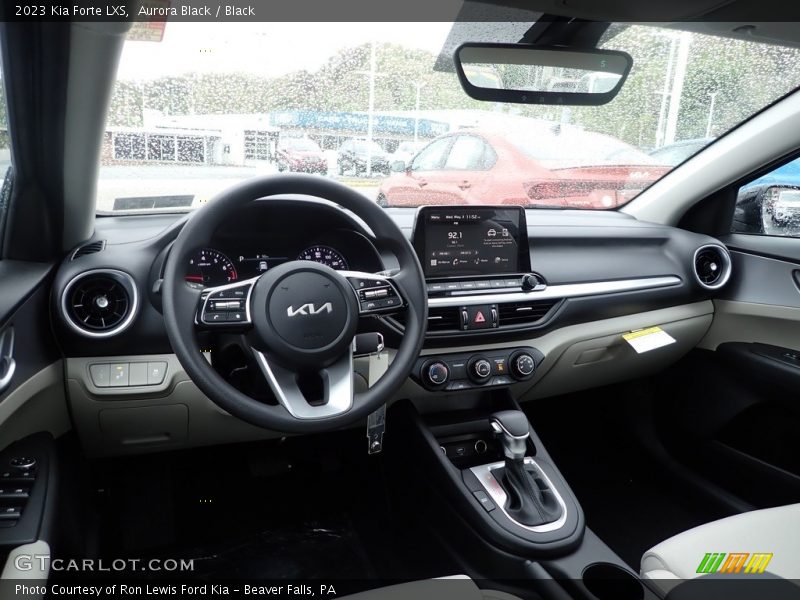 Aurora Black / Black 2023 Kia Forte LXS