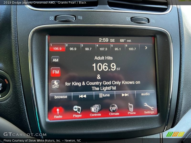 Granite Pearl / Black 2019 Dodge Journey Crossroad AWD