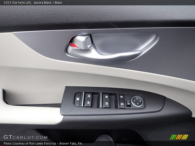 Aurora Black / Black 2023 Kia Forte LXS