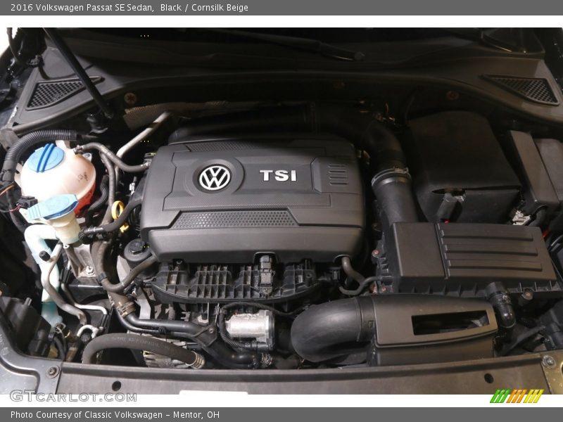  2016 Passat SE Sedan Engine - 1.8 Liter Turbocharged TSI DOHC 16-Valve 4 Cylinder