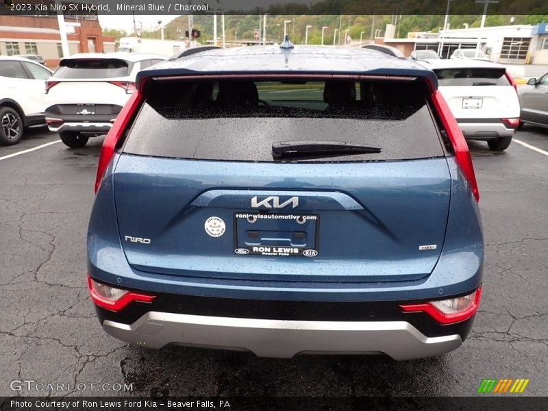 Mineral Blue / Charcoal 2023 Kia Niro SX Hybrid