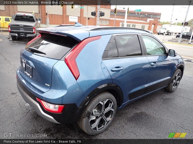 Mineral Blue / Charcoal 2023 Kia Niro SX Hybrid