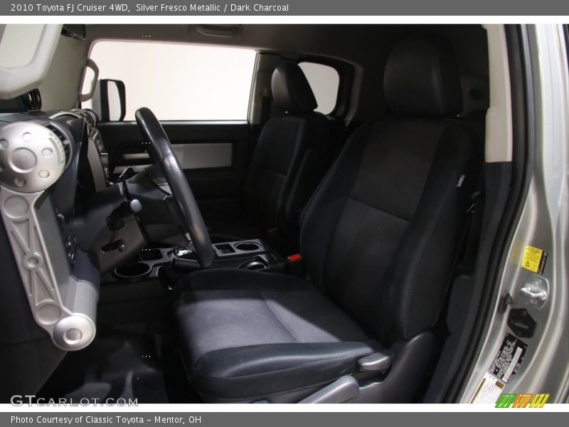 Silver Fresco Metallic / Dark Charcoal 2010 Toyota FJ Cruiser 4WD