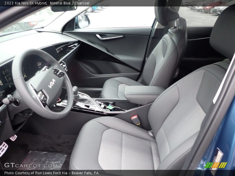 Mineral Blue / Charcoal 2023 Kia Niro SX Hybrid