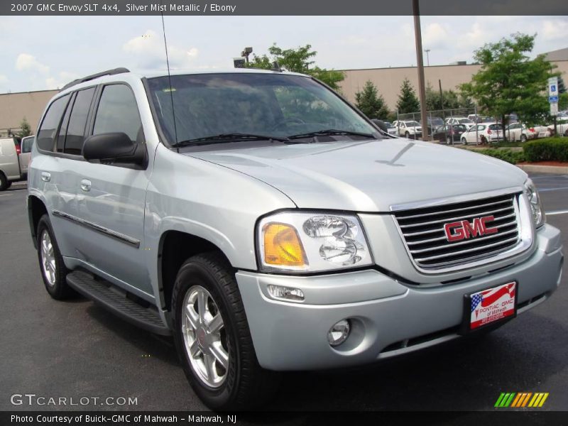 Silver Mist Metallic / Ebony 2007 GMC Envoy SLT 4x4