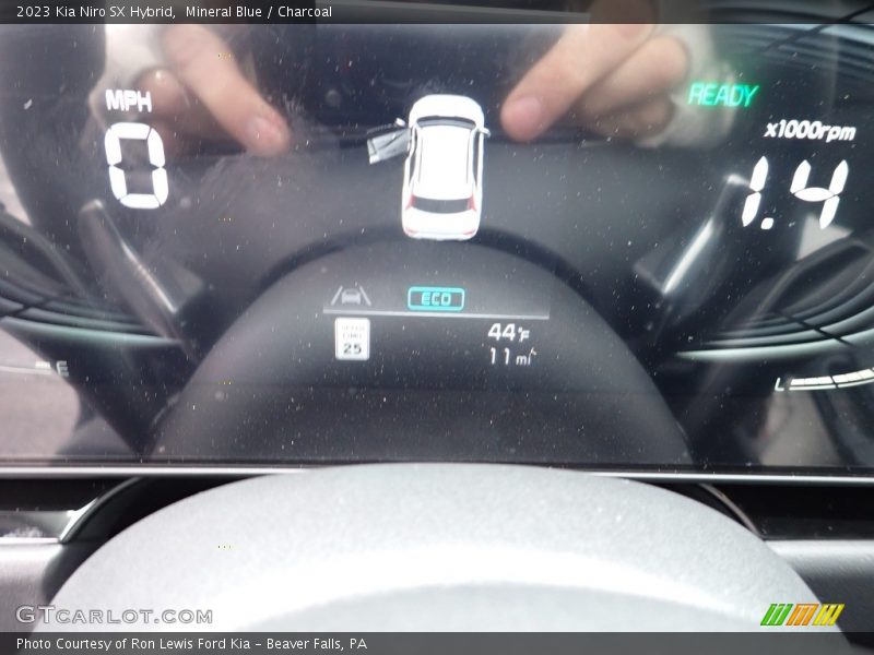 Mineral Blue / Charcoal 2023 Kia Niro SX Hybrid