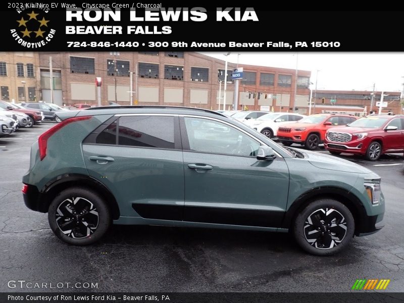 Cityscape Green / Charcoal 2023 Kia Niro EV Wave