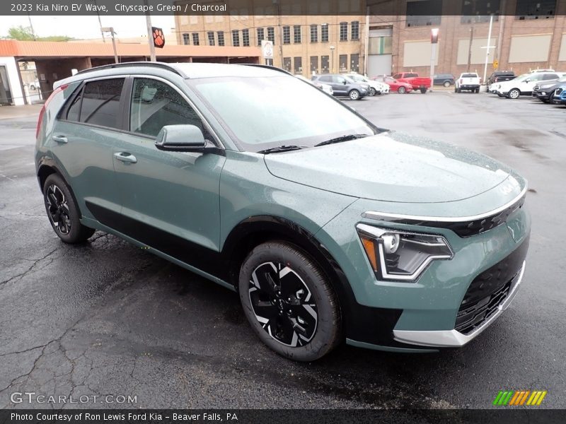 Front 3/4 View of 2023 Niro EV Wave