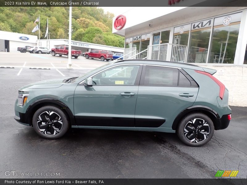  2023 Niro EV Wave Cityscape Green