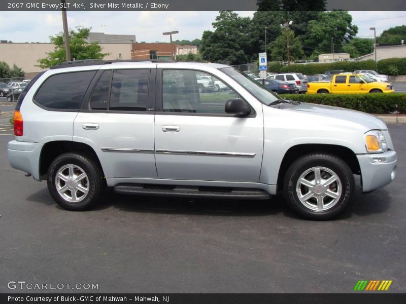 Silver Mist Metallic / Ebony 2007 GMC Envoy SLT 4x4