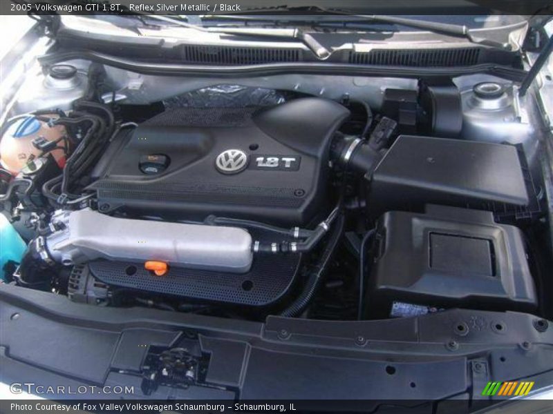 Reflex Silver Metallic / Black 2005 Volkswagen GTI 1.8T