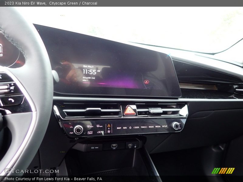 Controls of 2023 Niro EV Wave