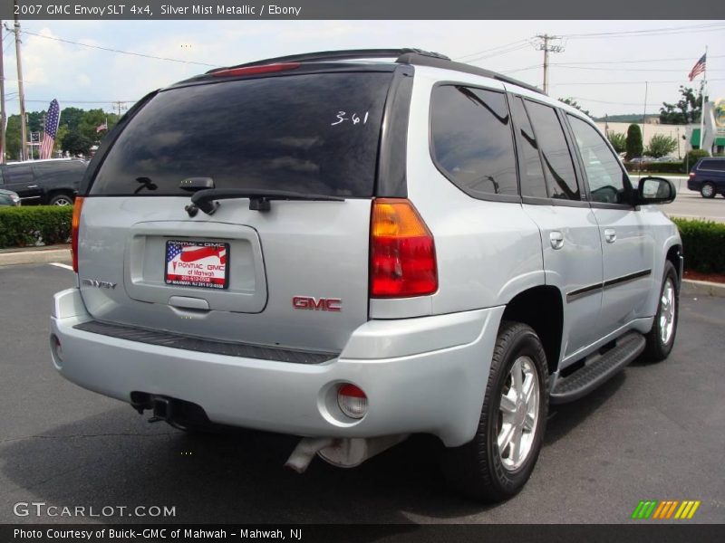 Silver Mist Metallic / Ebony 2007 GMC Envoy SLT 4x4